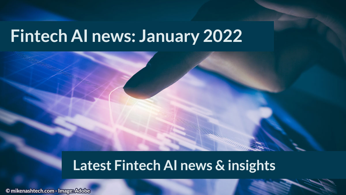 Fintech and AI news