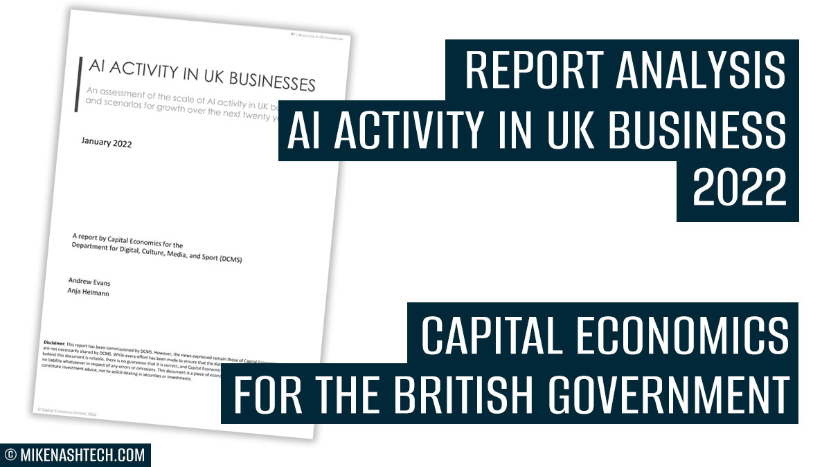 AI activity in UK business