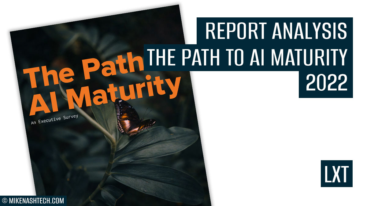 Path to AI maturity