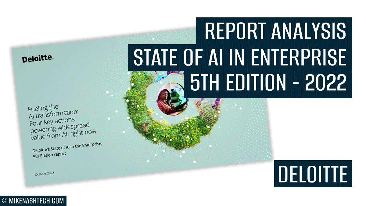 State of AI in the enterprise deloitte 2022