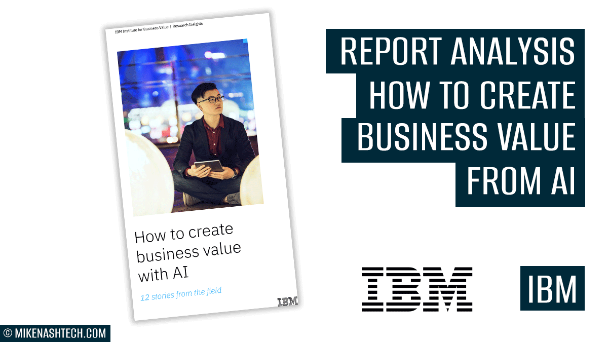Business value with AI IBM report